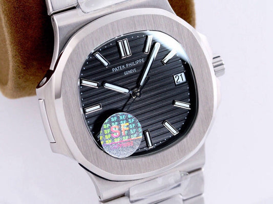 PTK PHLP BLACK SILVER METAL WATCH