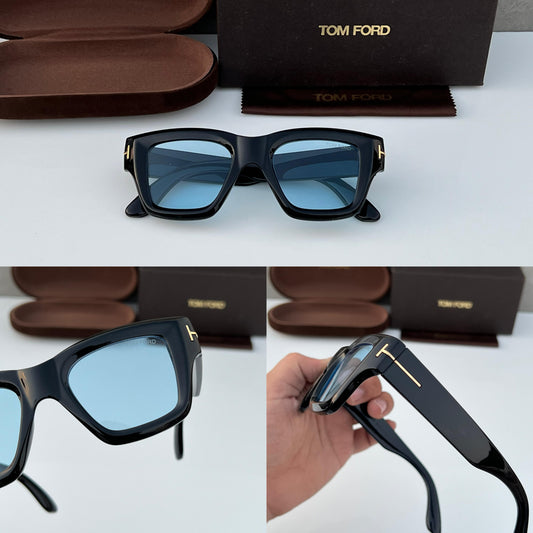 TM FRD [4184] BLUE BLACK FRAME SQUARE SUNGLASSES FOR MEN