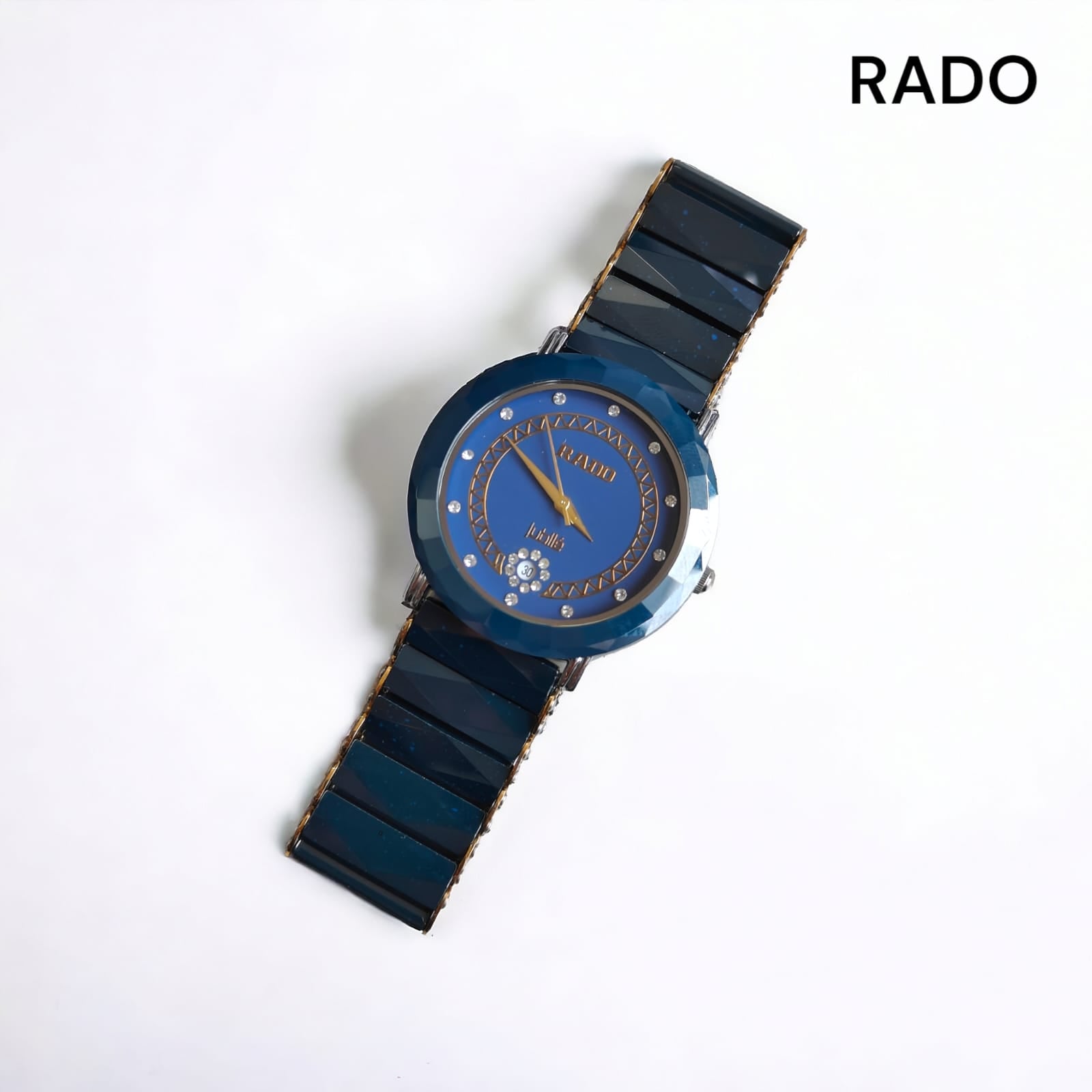 RDO [JUBILE] MID BLUE CERAMIC WATCH