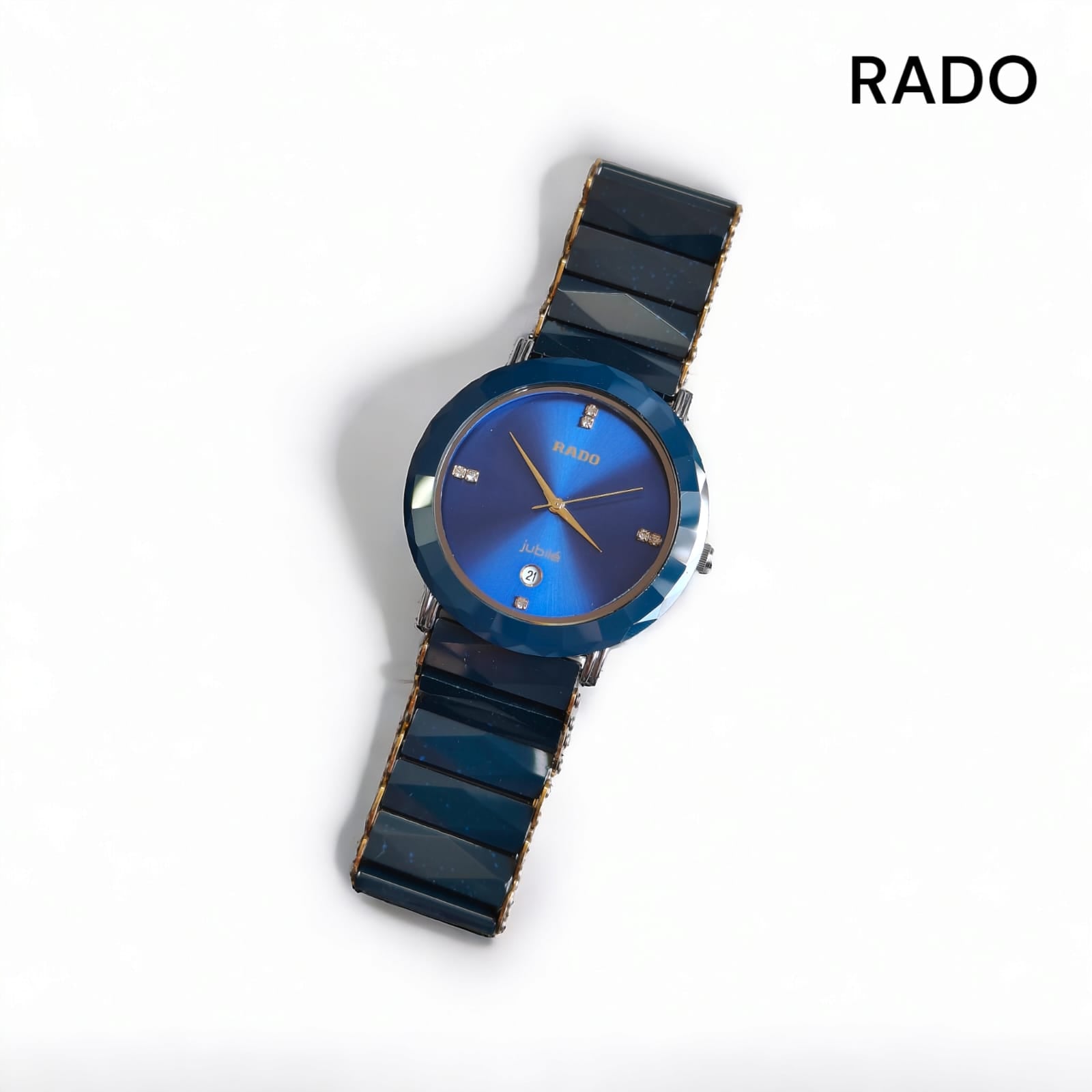 RDO [JUBILE] MID BLUE CERAMIC WATCH