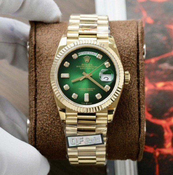 Role_x Oyster perpetual Day Date Yellow-Gold Z-R Quality