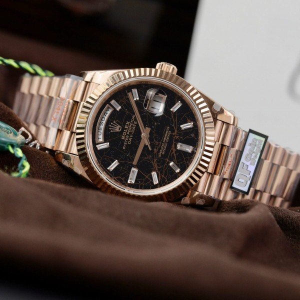 Role_x Oyster perpetual Day Date Rose Gold Marble Ref228235 Z-R Quality