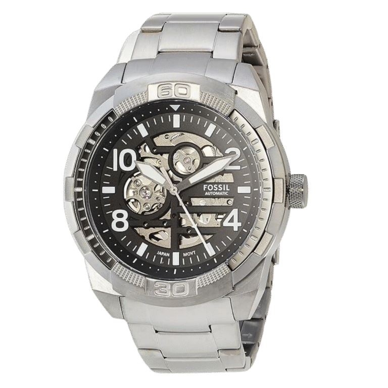 Fossil Silver Metal Automatic