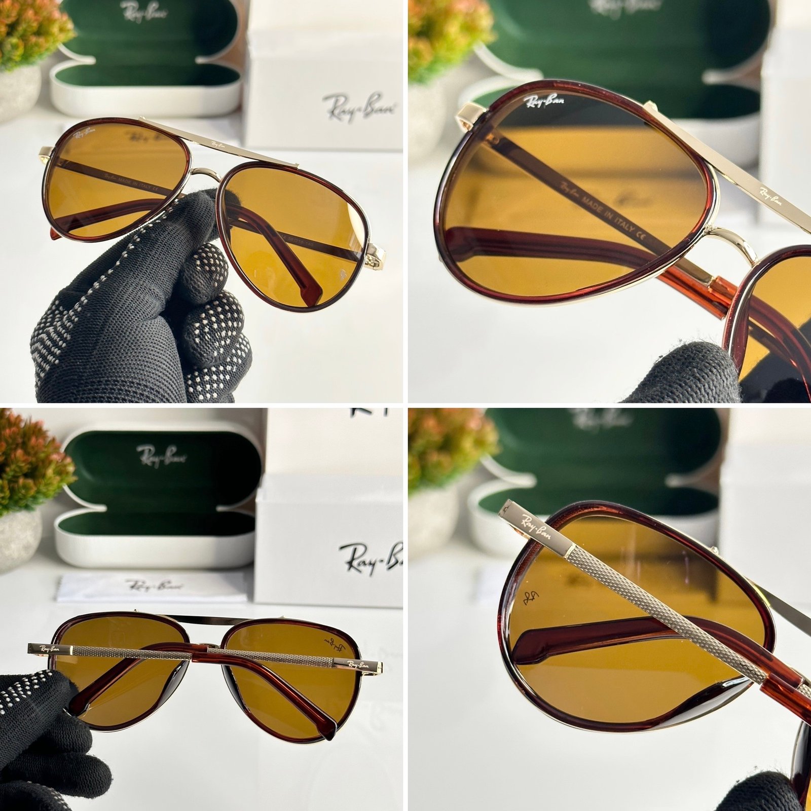 Rayban 4414 Gold Brown (GLASS) - Image 2