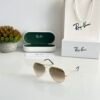 Rayban Aviator Gold Brown DC