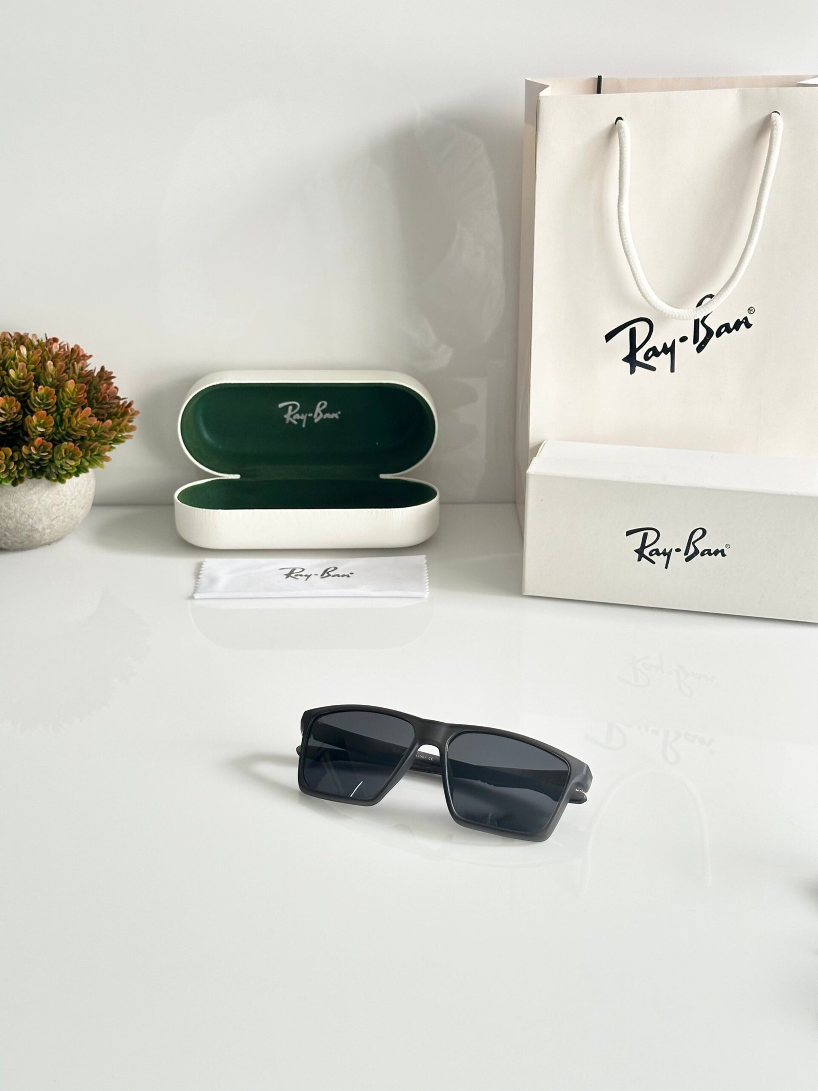 Rayban 6001 Grey Black - Image 4