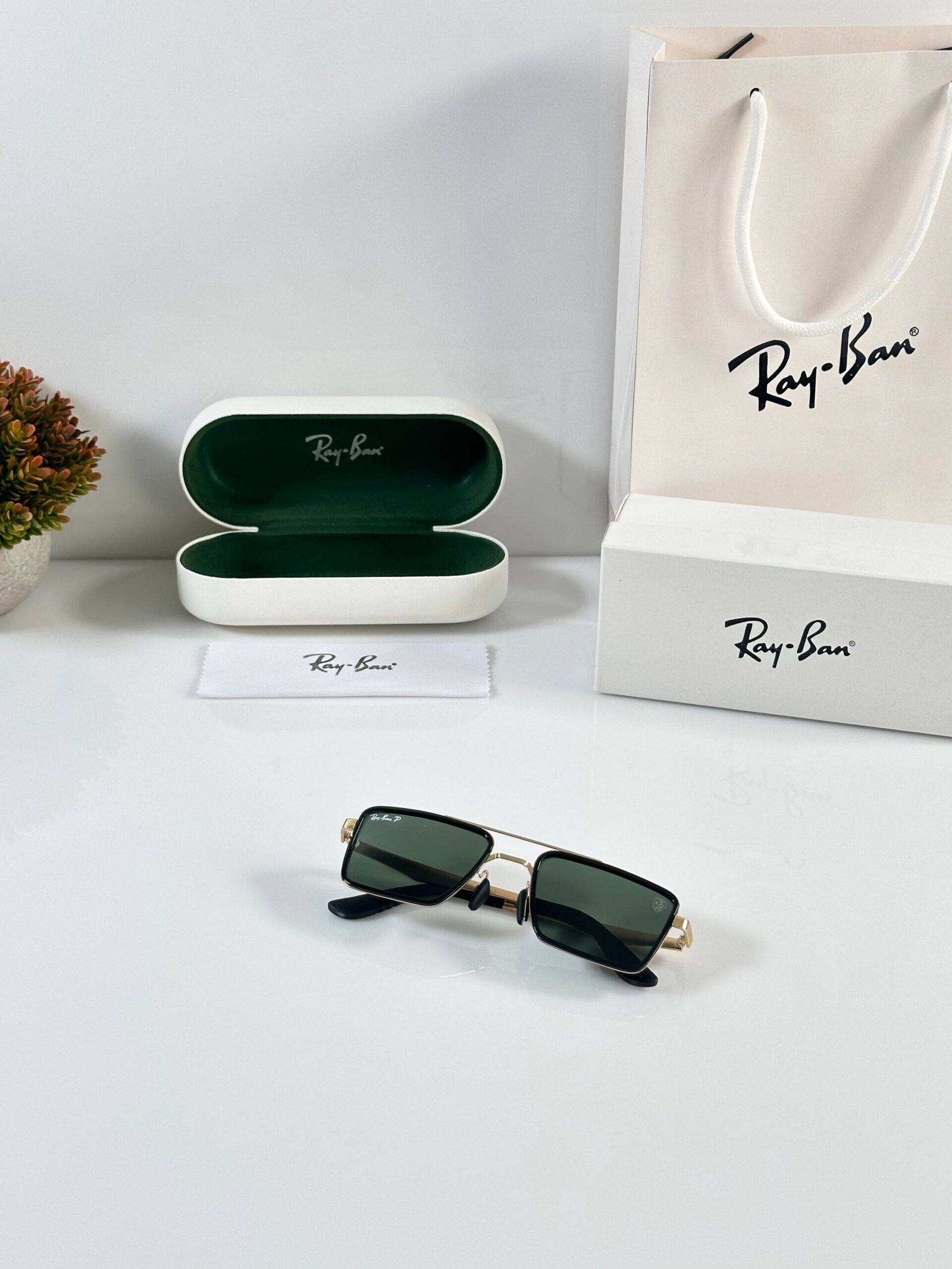 Rayban 3601 Gold Green - Image 4