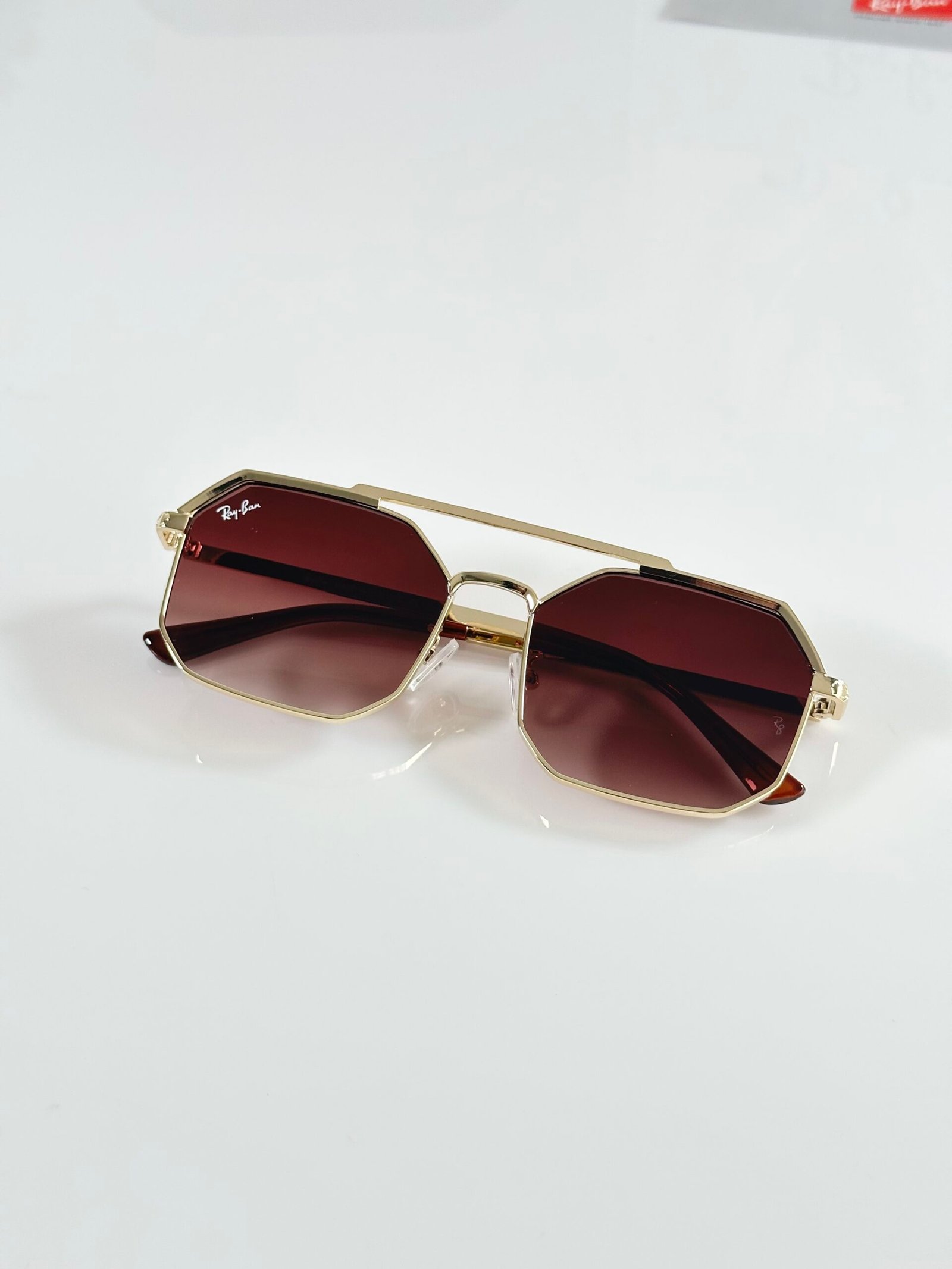 Rayban Reverse 5404 Gold Brown DC - Image 3