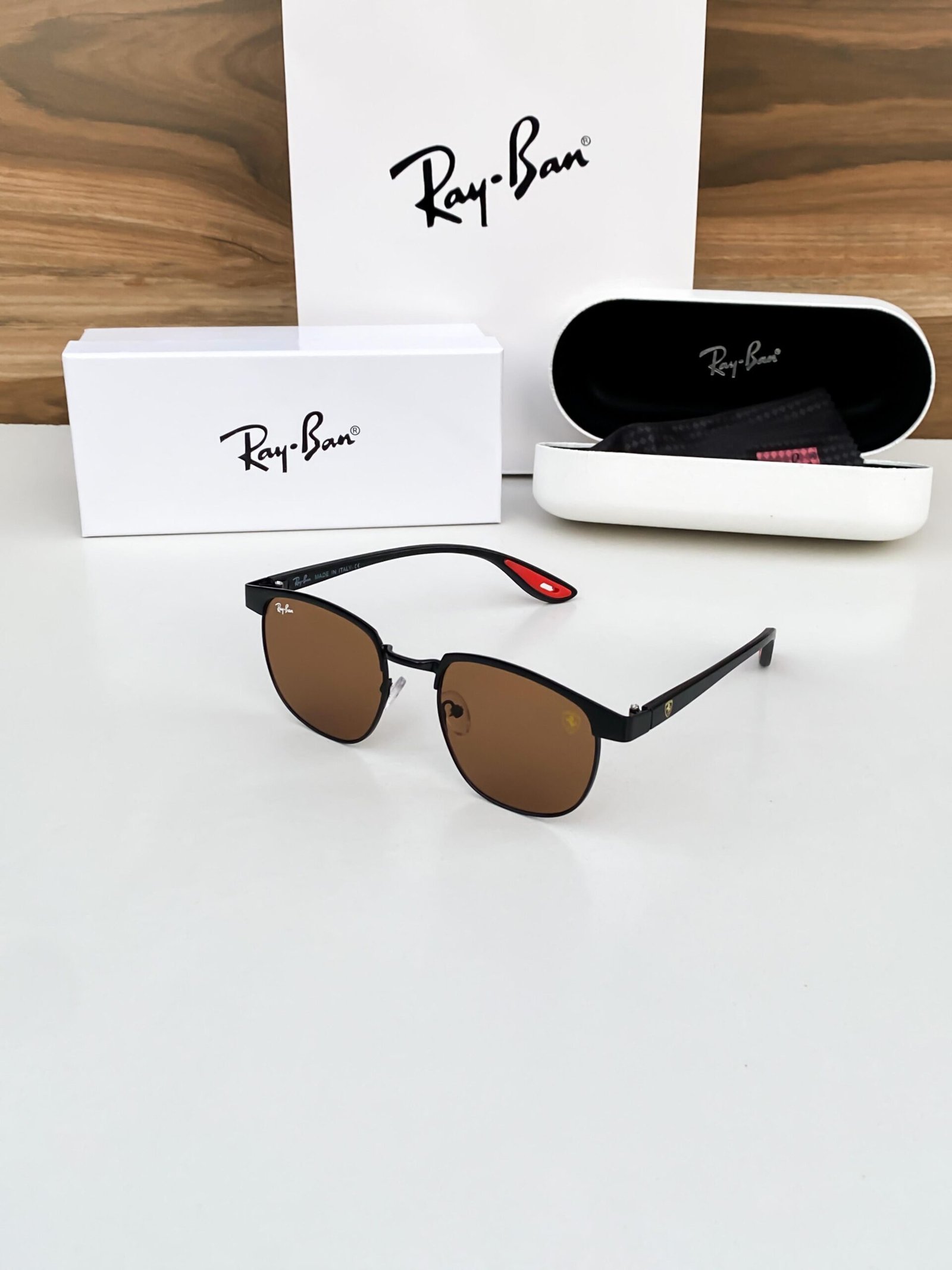 Rayban03 brown -23