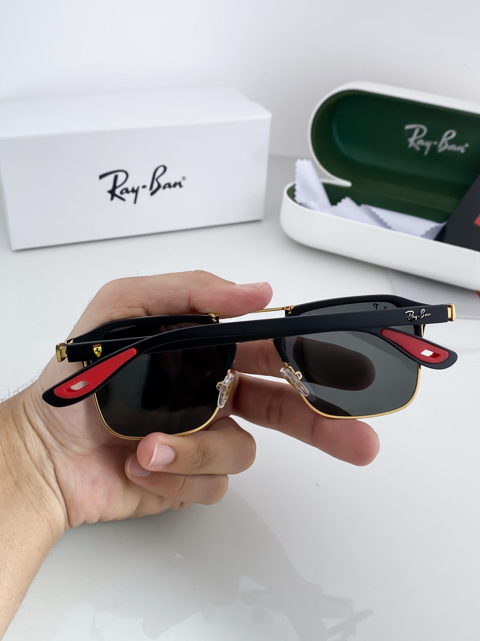 Rayban04 gold black - Image 5