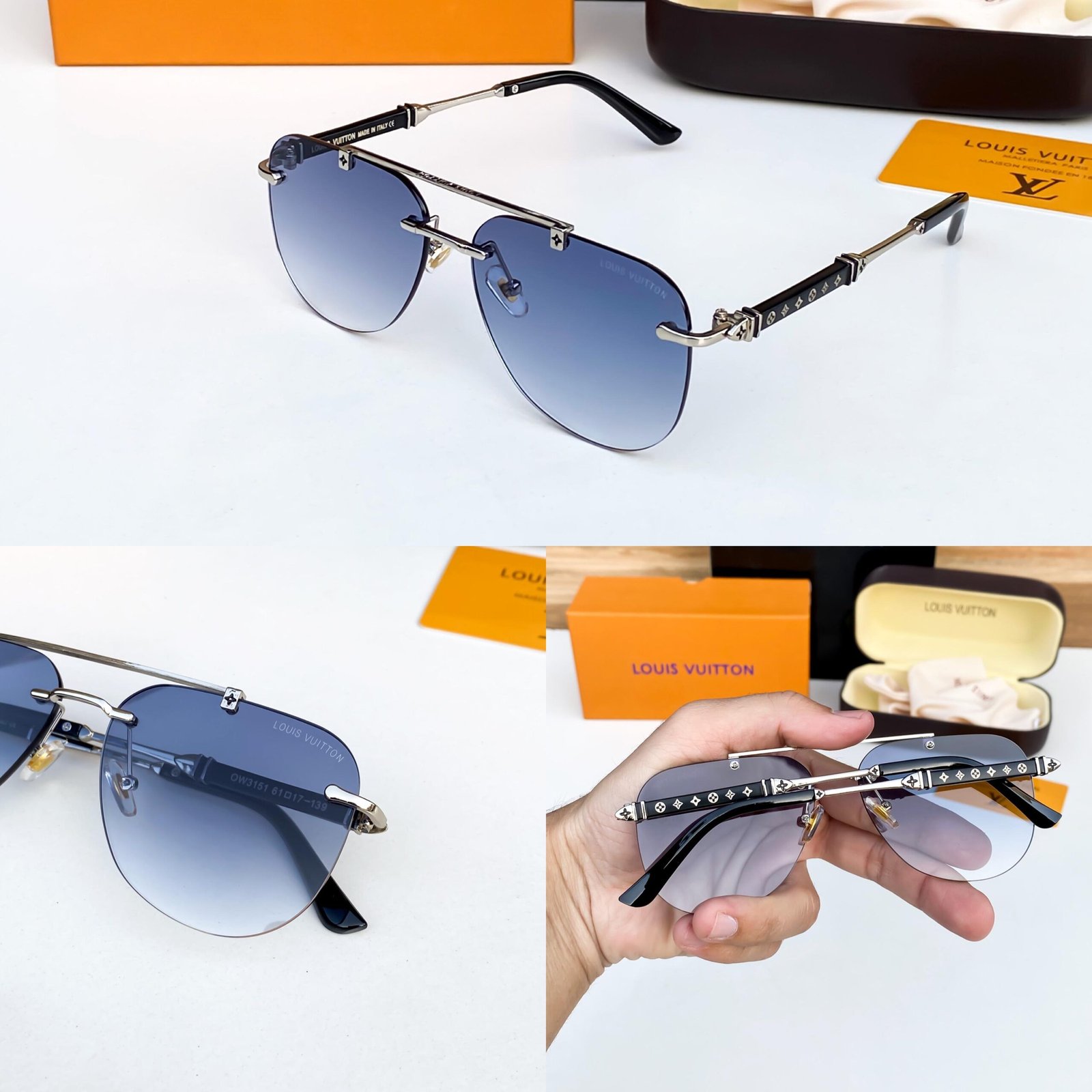 Louis_vuitton_silver_blue_3151-89 - Image 2