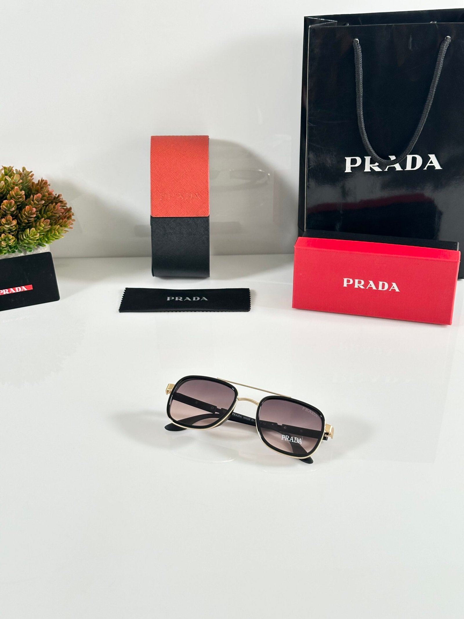 Prada_6883_Gold_Brown_DC - Image 4