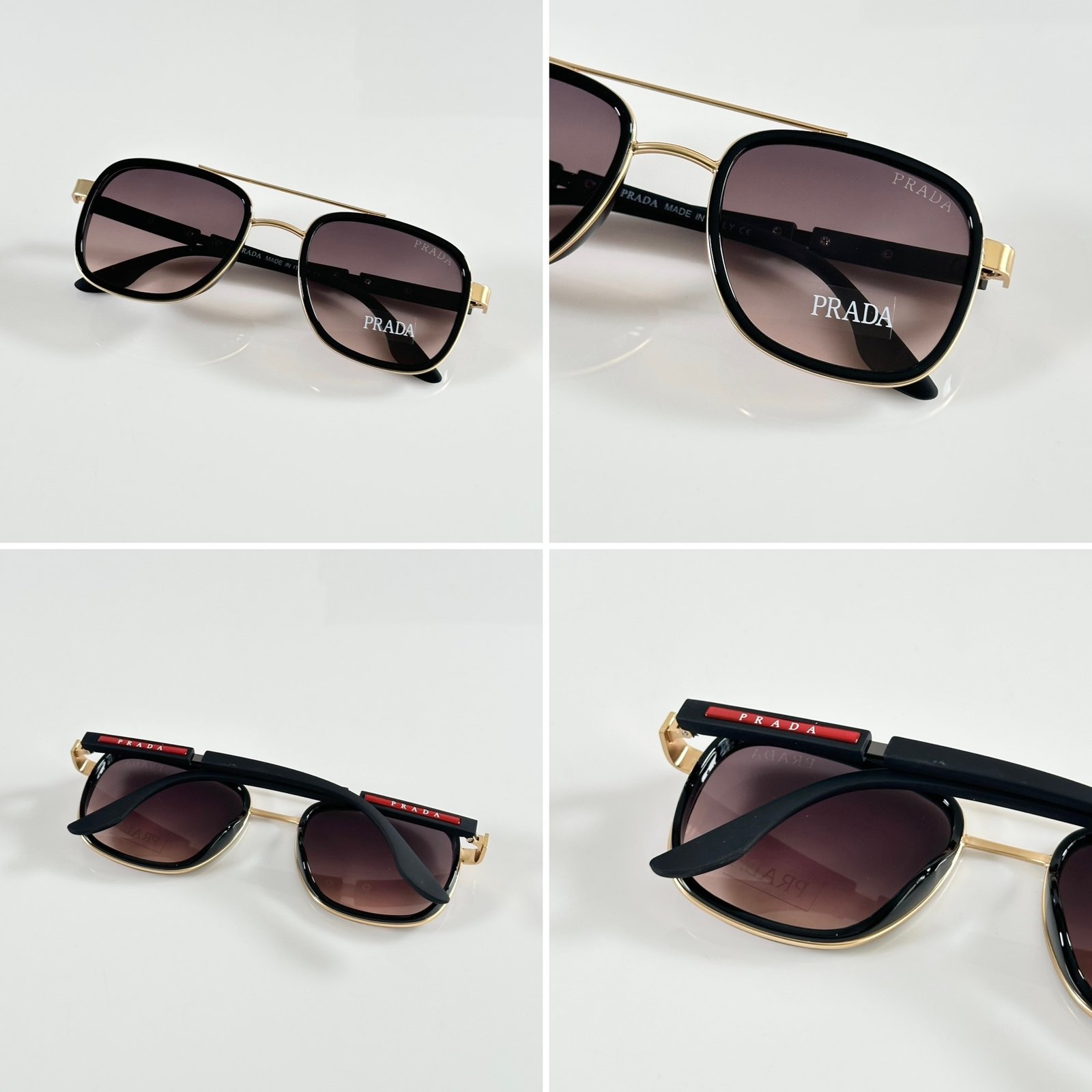Prada_6883_Gold_Brown_DC - Image 2