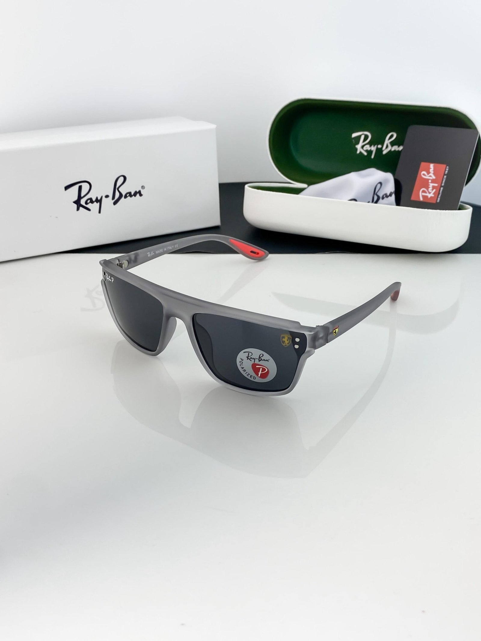 RAYBAN GREY BLACK 3576
