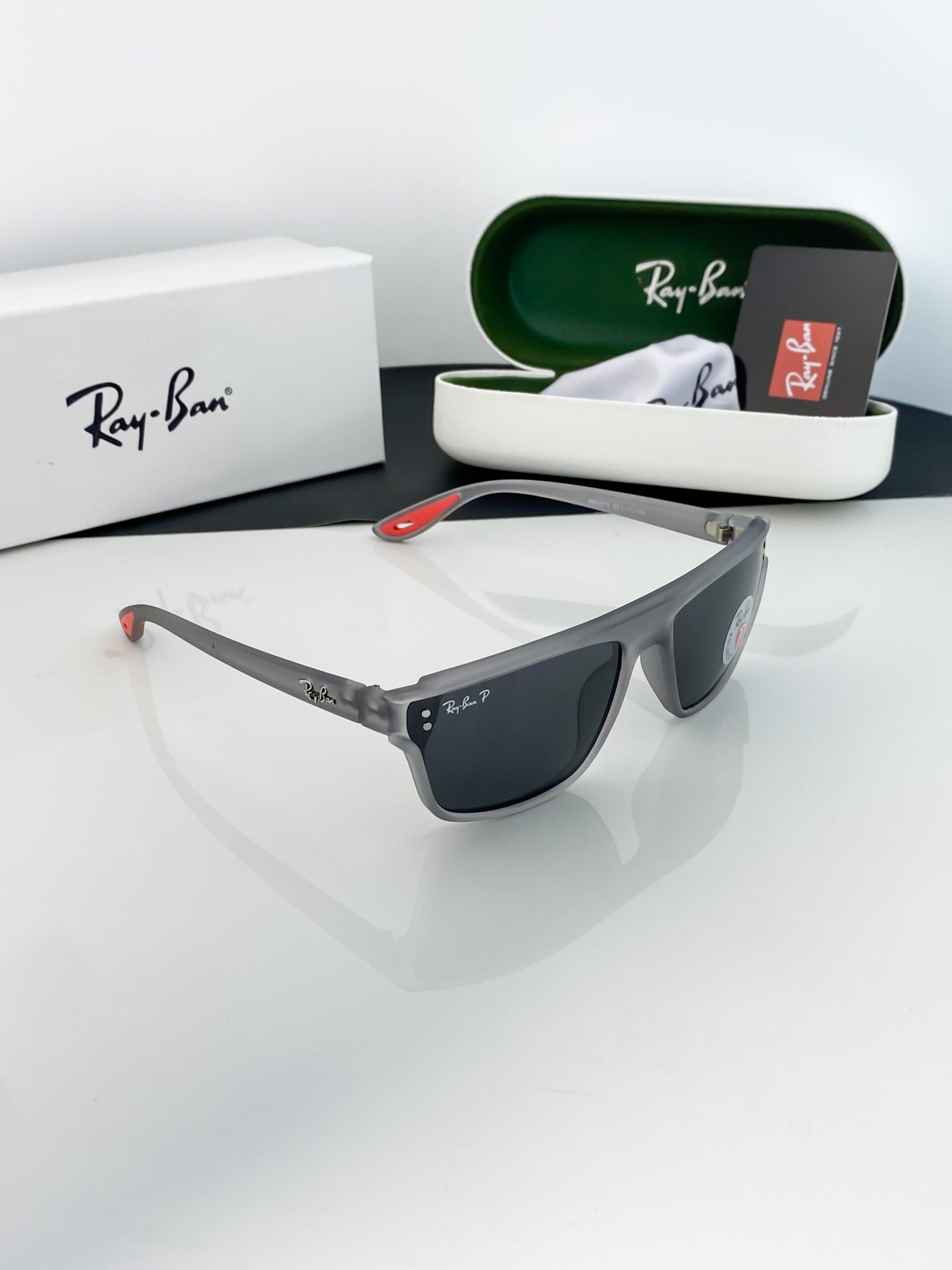 RAYBAN GREY BLACK 3576 - Image 2