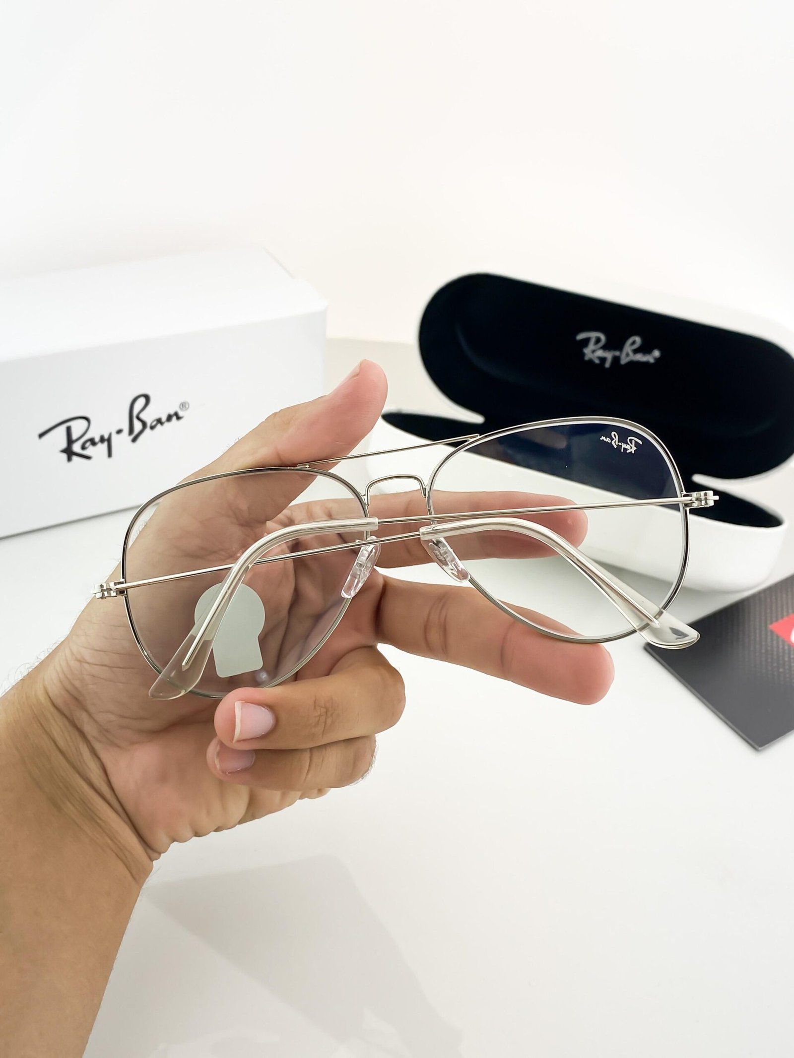RAYBAN SILVER FRAME 3026 - Image 5