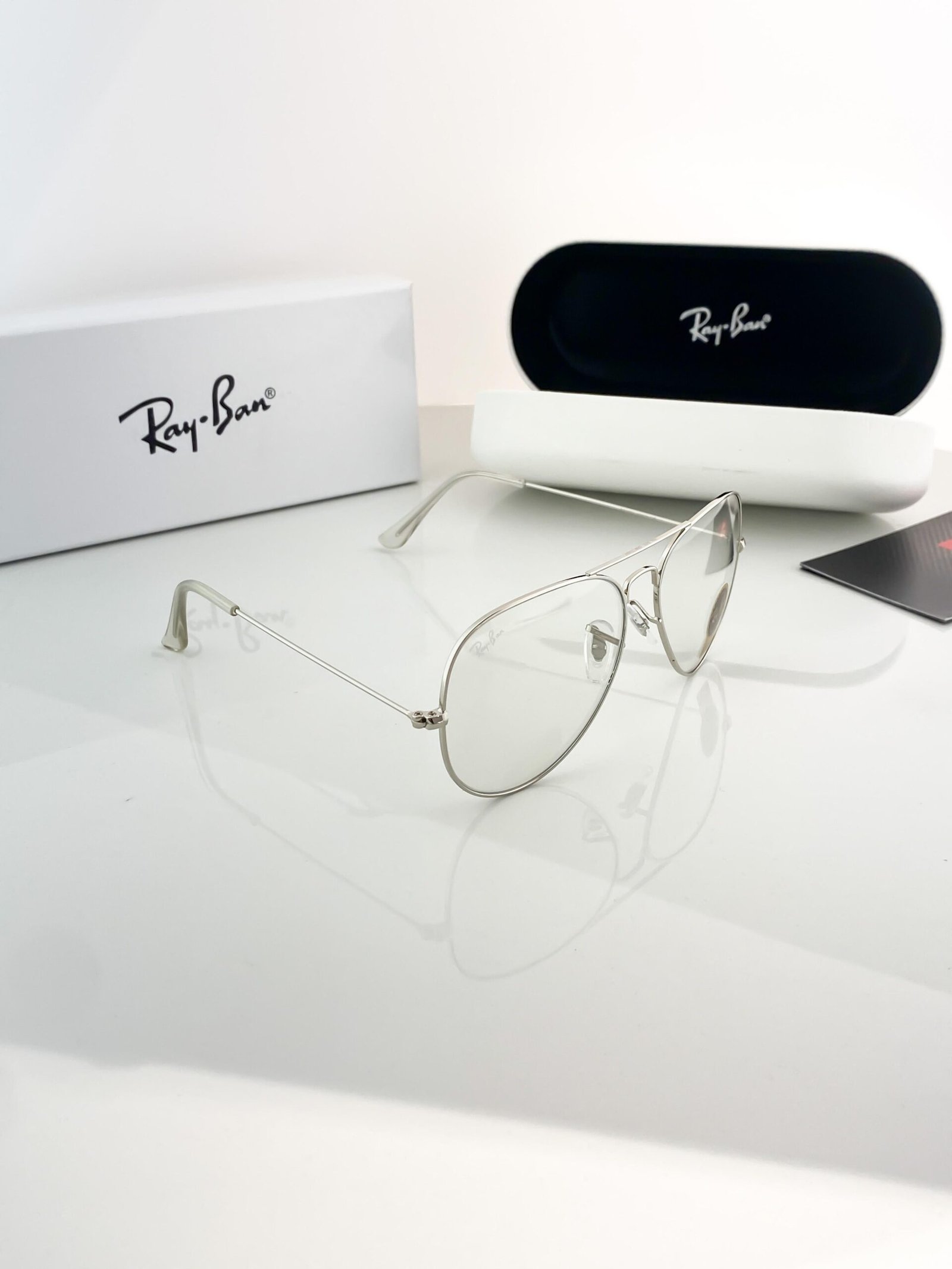RAYBAN SILVER FRAME 3026 - Image 3