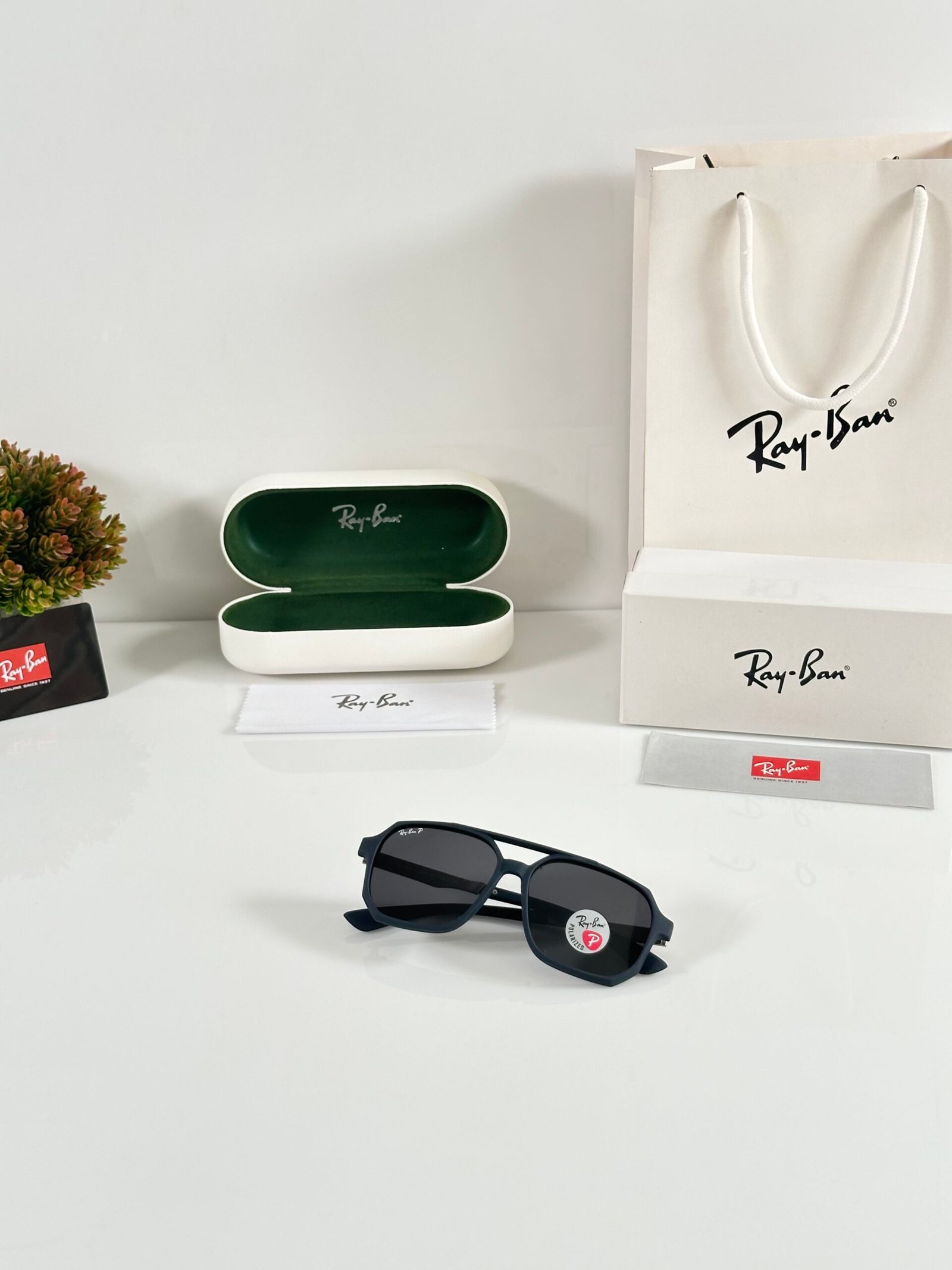 Rayban 4605 Blue Black - Image 4