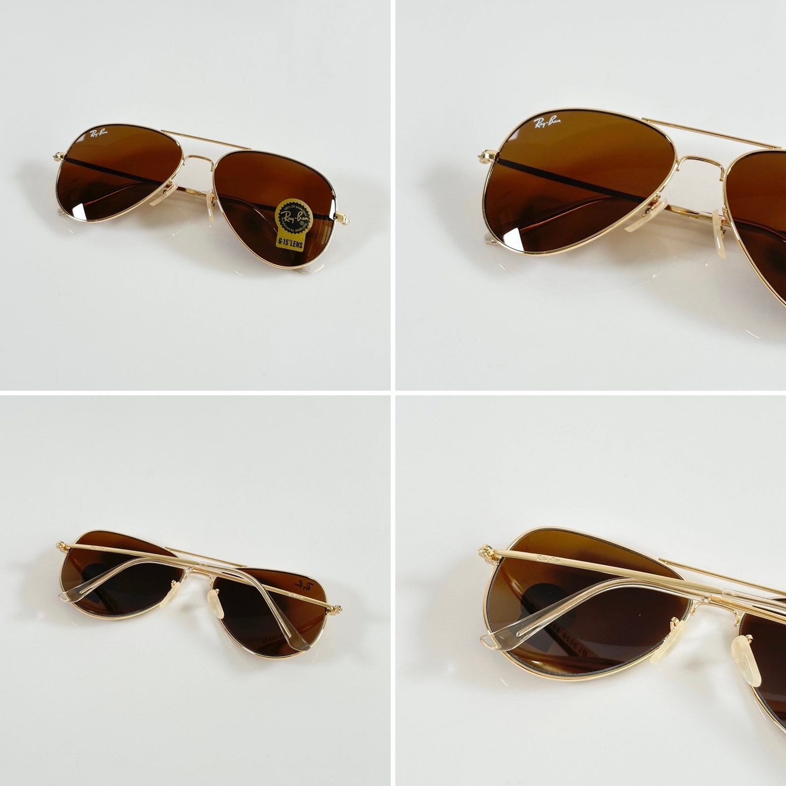 Rayban Aviator 3026 Gold Brown - Image 2