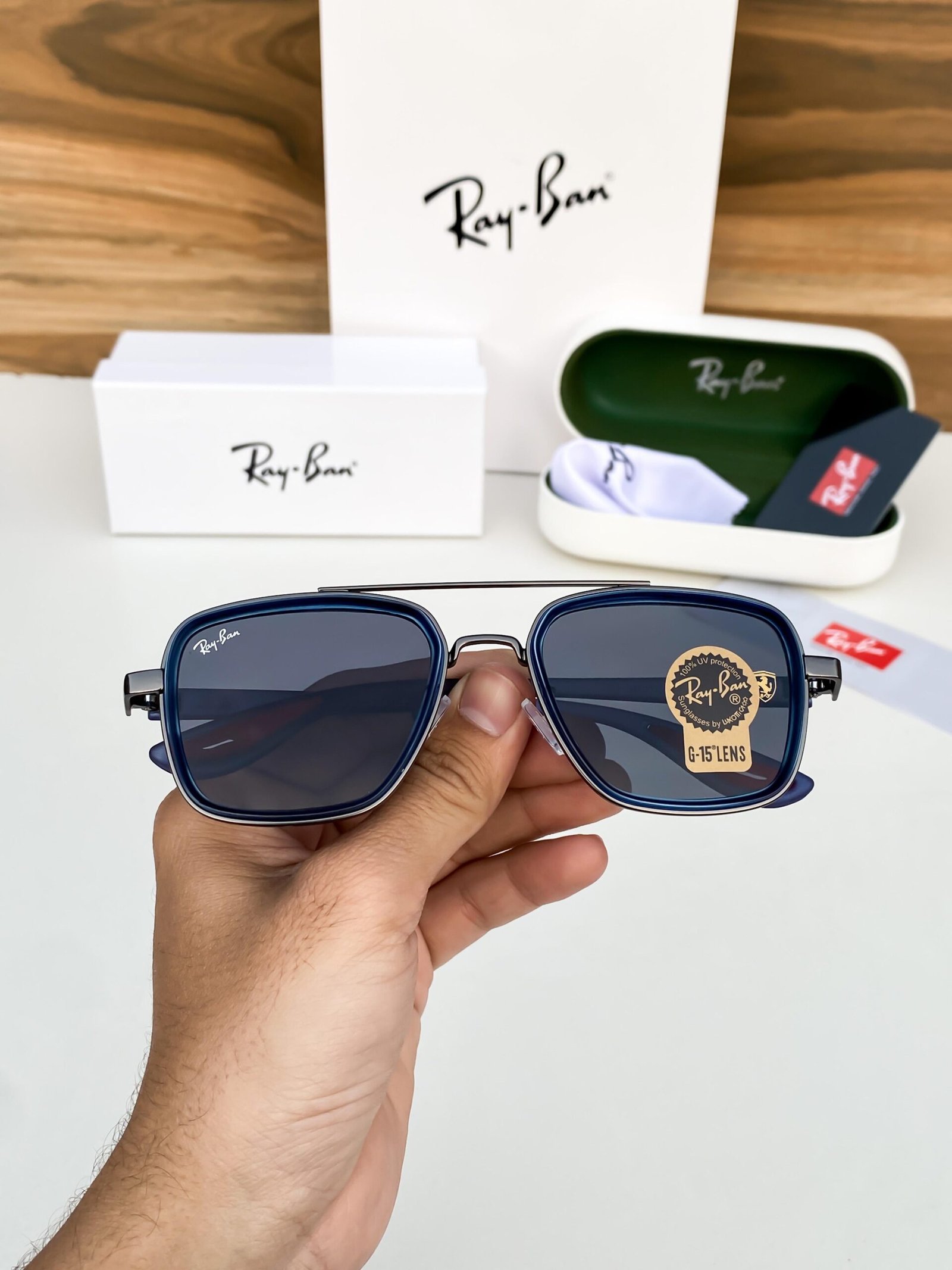 RAYBAN06 BLUE- - Image 5
