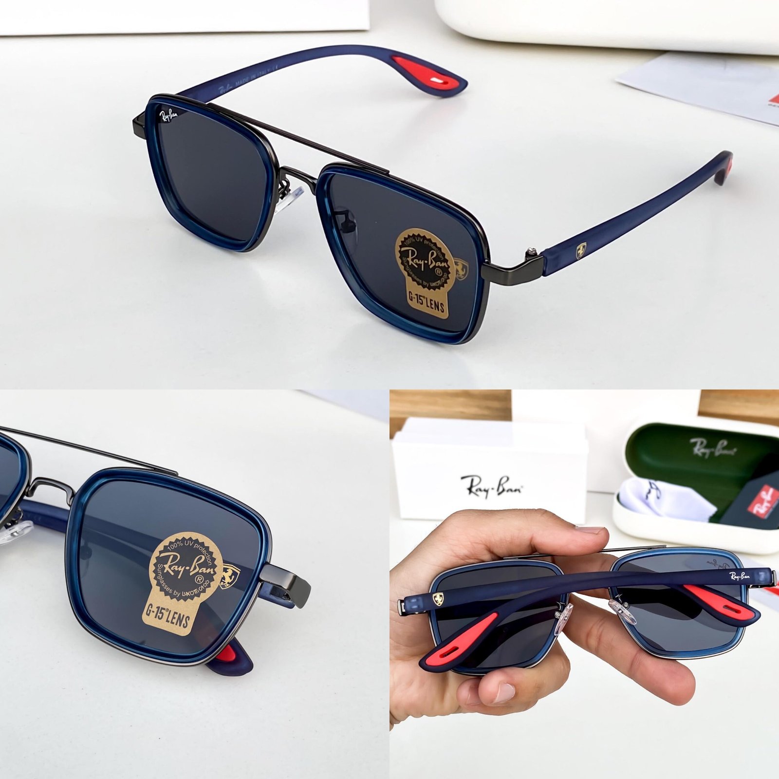 RAYBAN06 BLUE- - Image 3