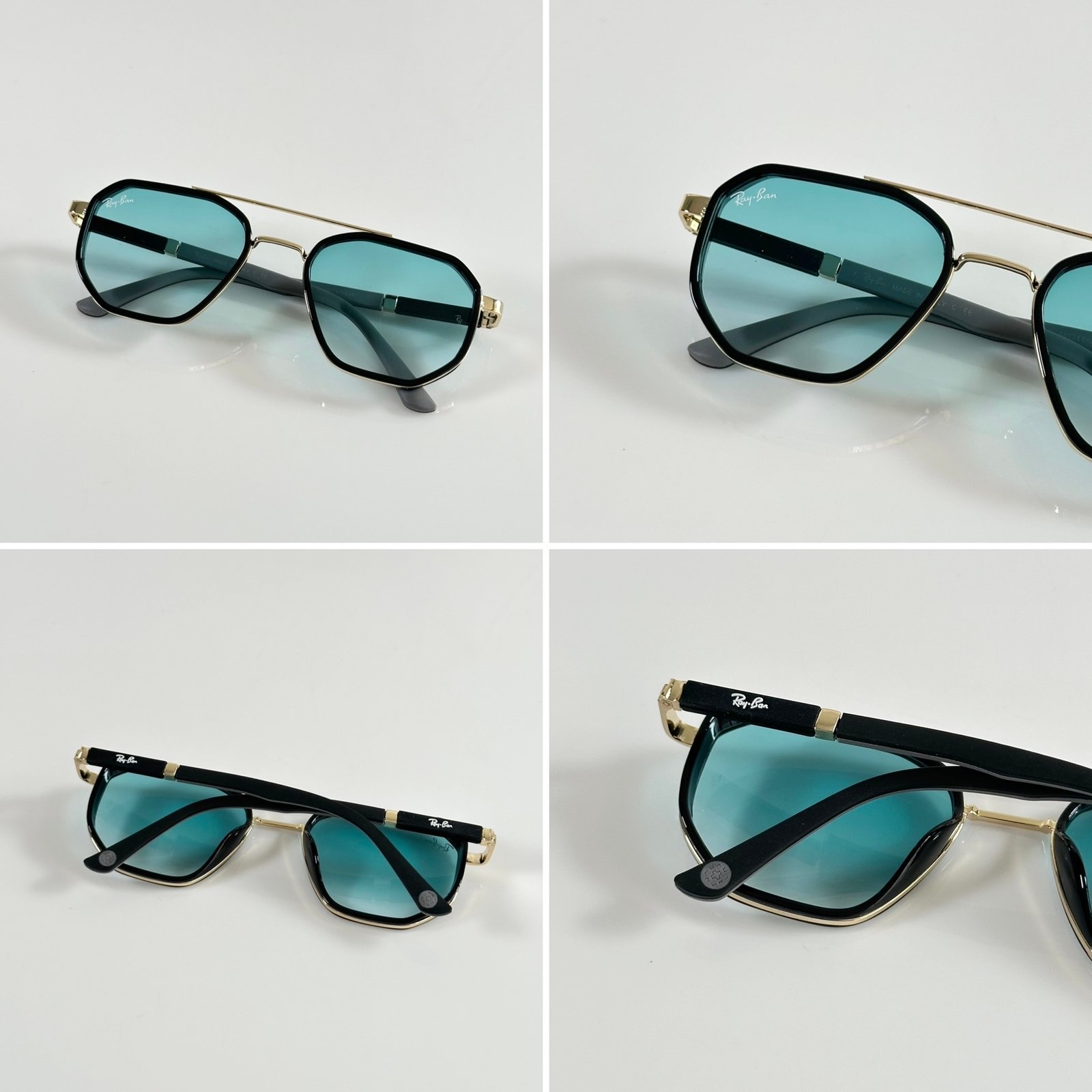 Rayban 3162 Gold Sea Green - Image 2