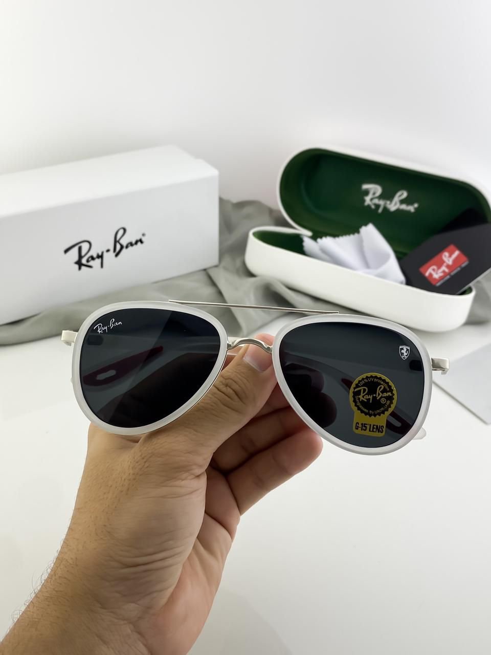 RAYBAN ICE BLACK 3676 - Image 5