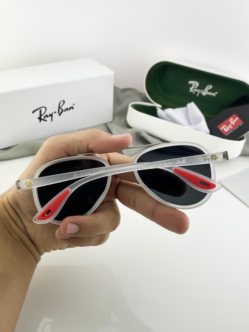 RAYBAN ICE BLACK 3676 - Image 4