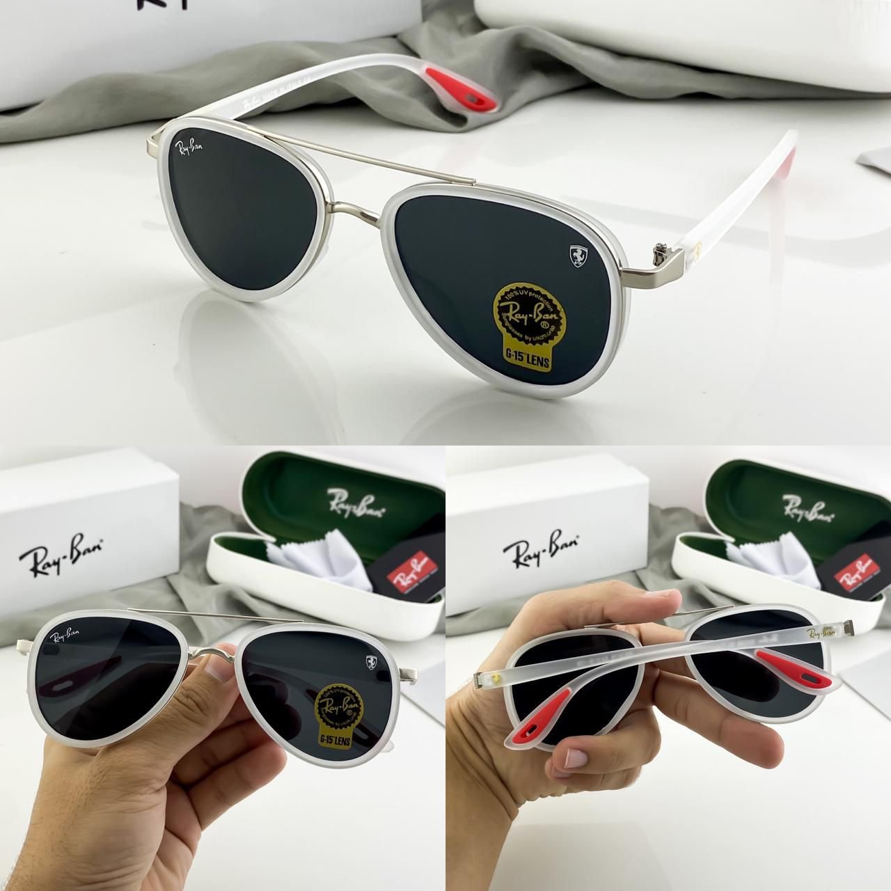 RAYBAN ICE BLACK 3676 - Image 2