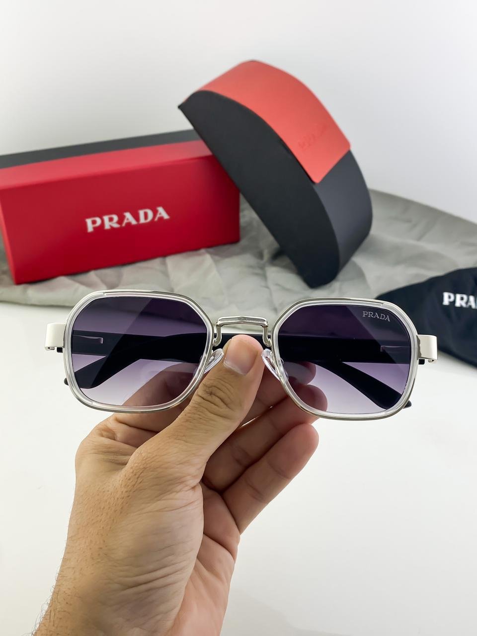 Prada_silver_black_shaded_986 - Image 4