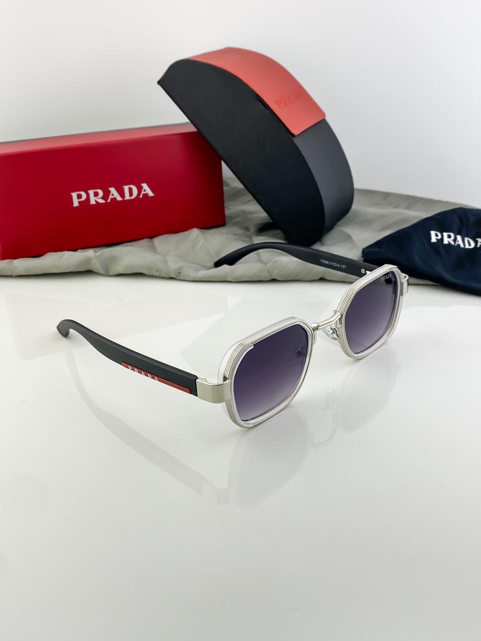 Prada_silver_black_shaded_986 - Image 3