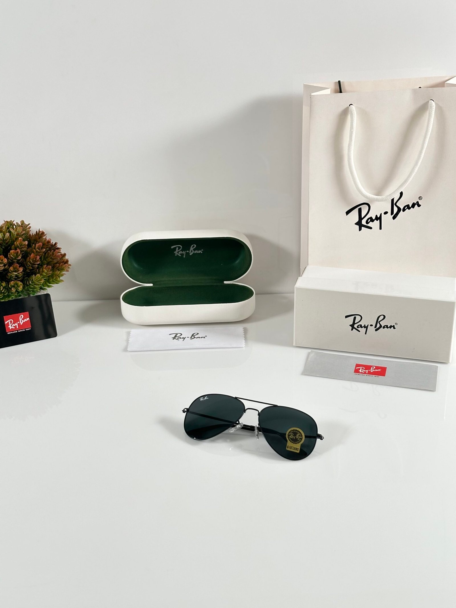 Rayban Aviator 3026 Full Black - Image 4