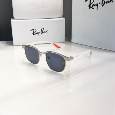 Rayban03 white black