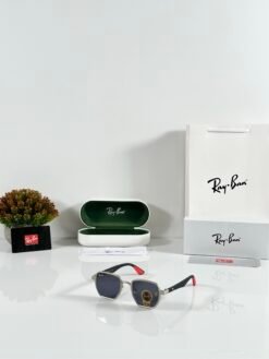 Rayban 08 Silver Black