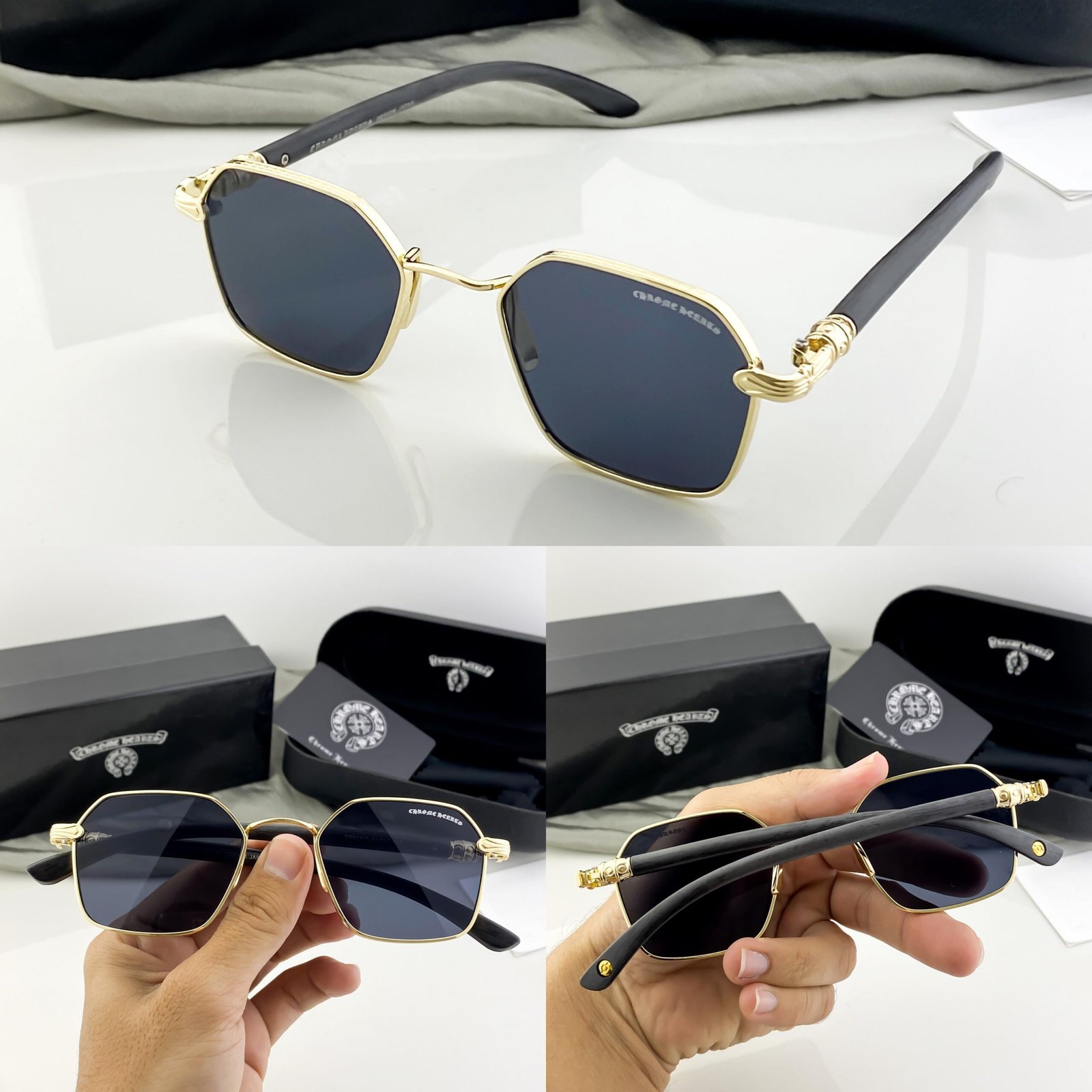 CHROME HEART GOLD BLACK 818 - Image 3