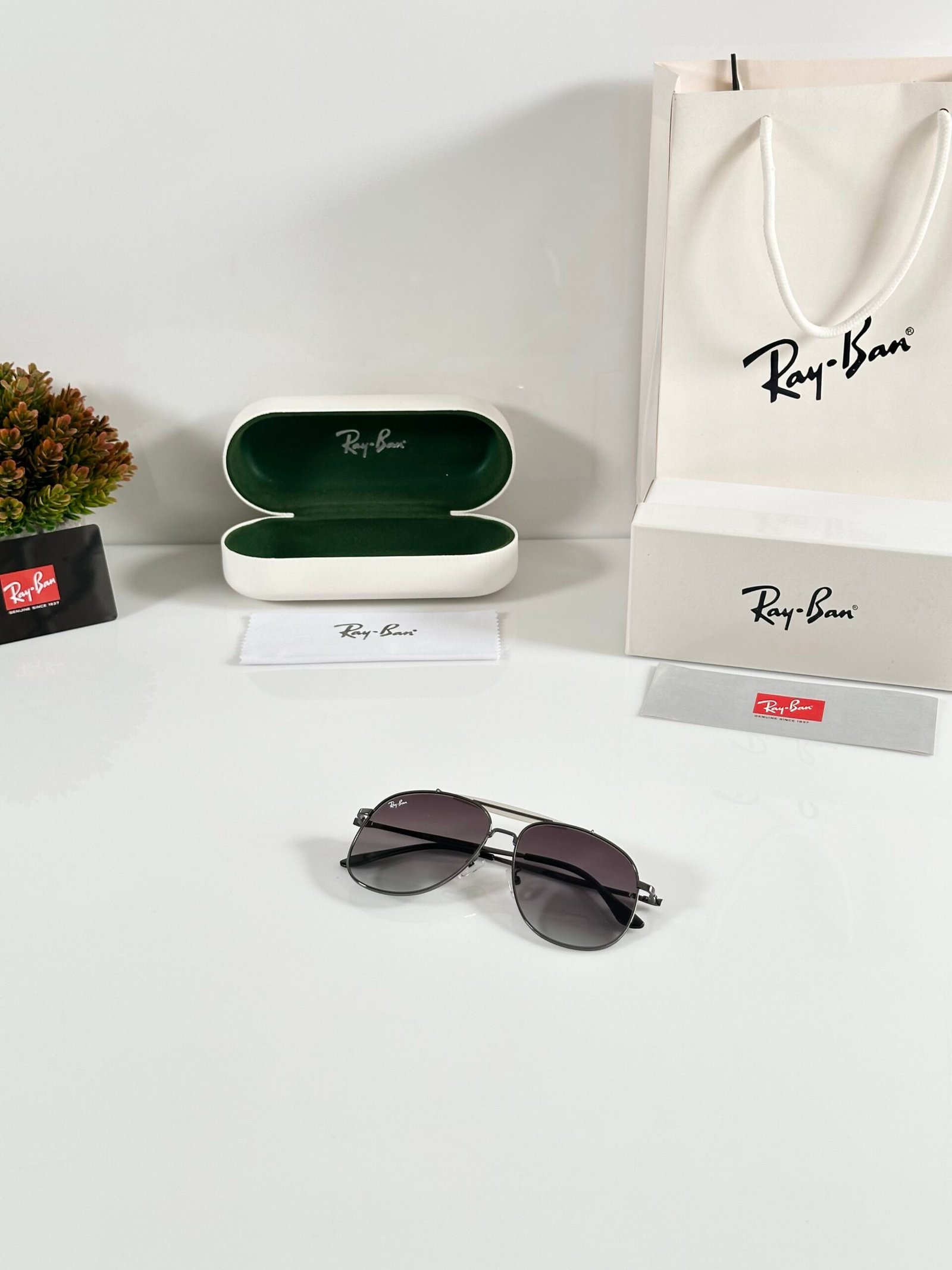 Rayban Reverse 5401 Gun Green - Image 4