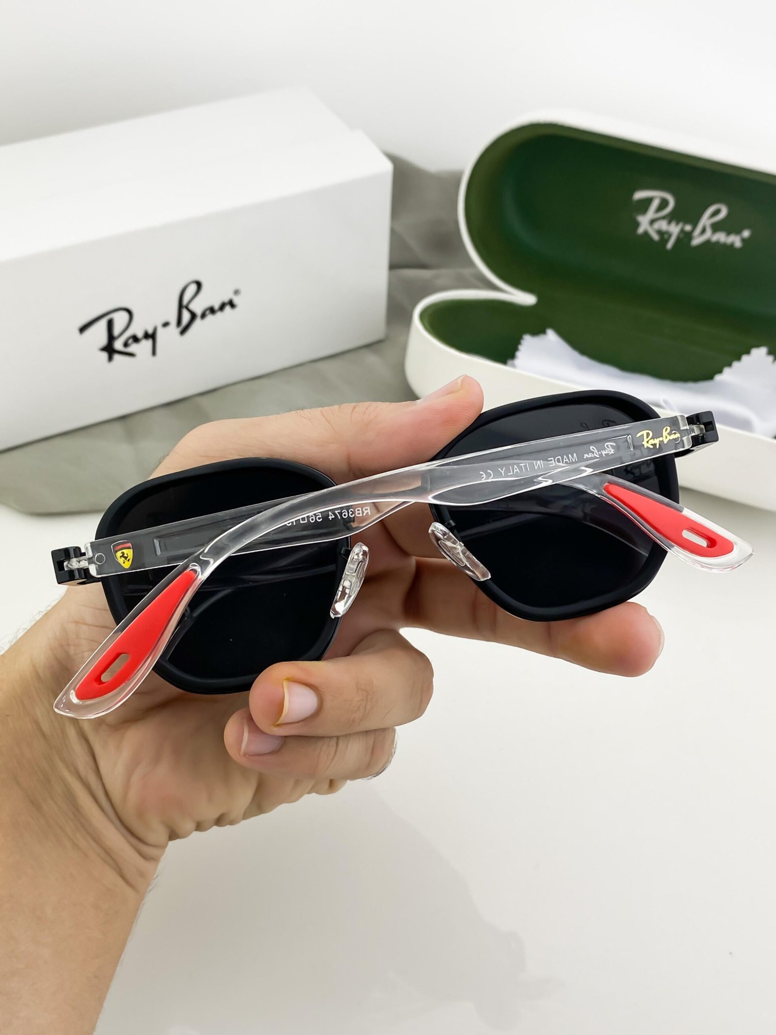 Rayban ice black 3674 - Image 5