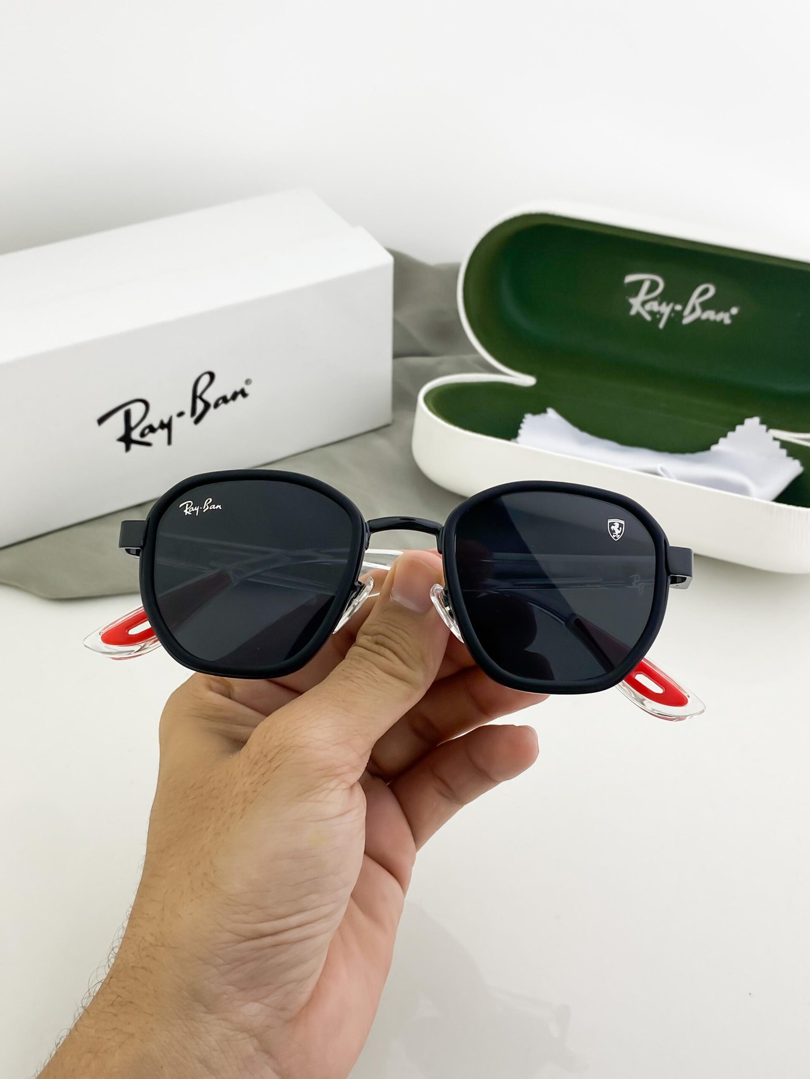 Rayban ice black 3674 - Image 3