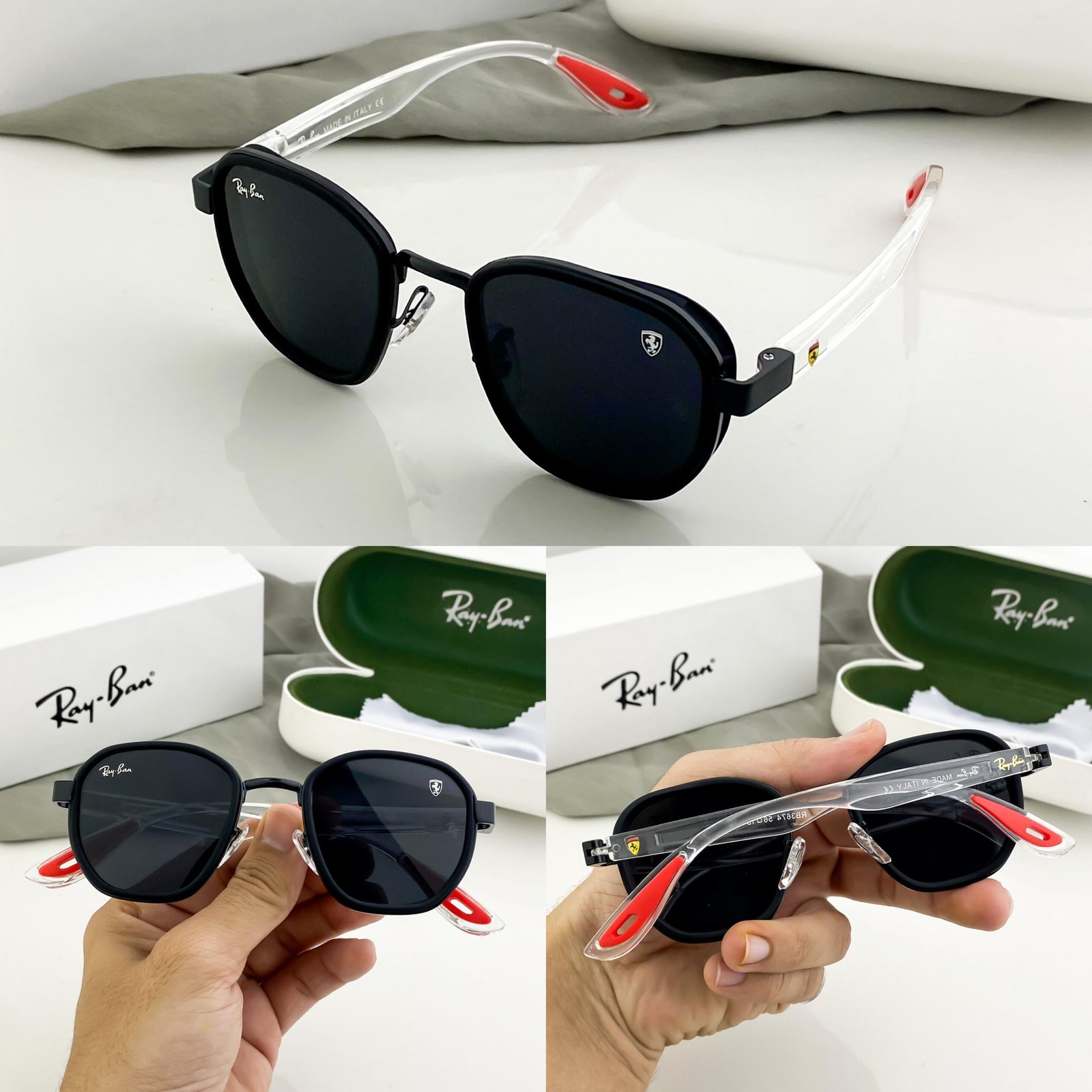 Rayban ice black 3674 - Image 2