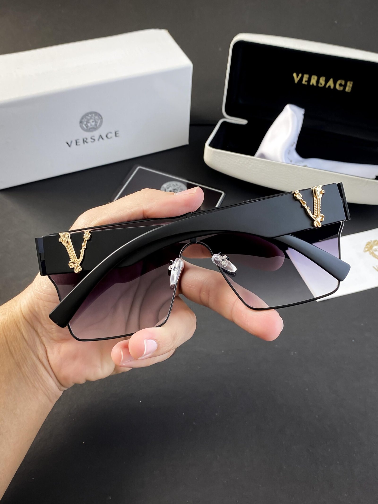 Versace black shaded 10086 - Image 2