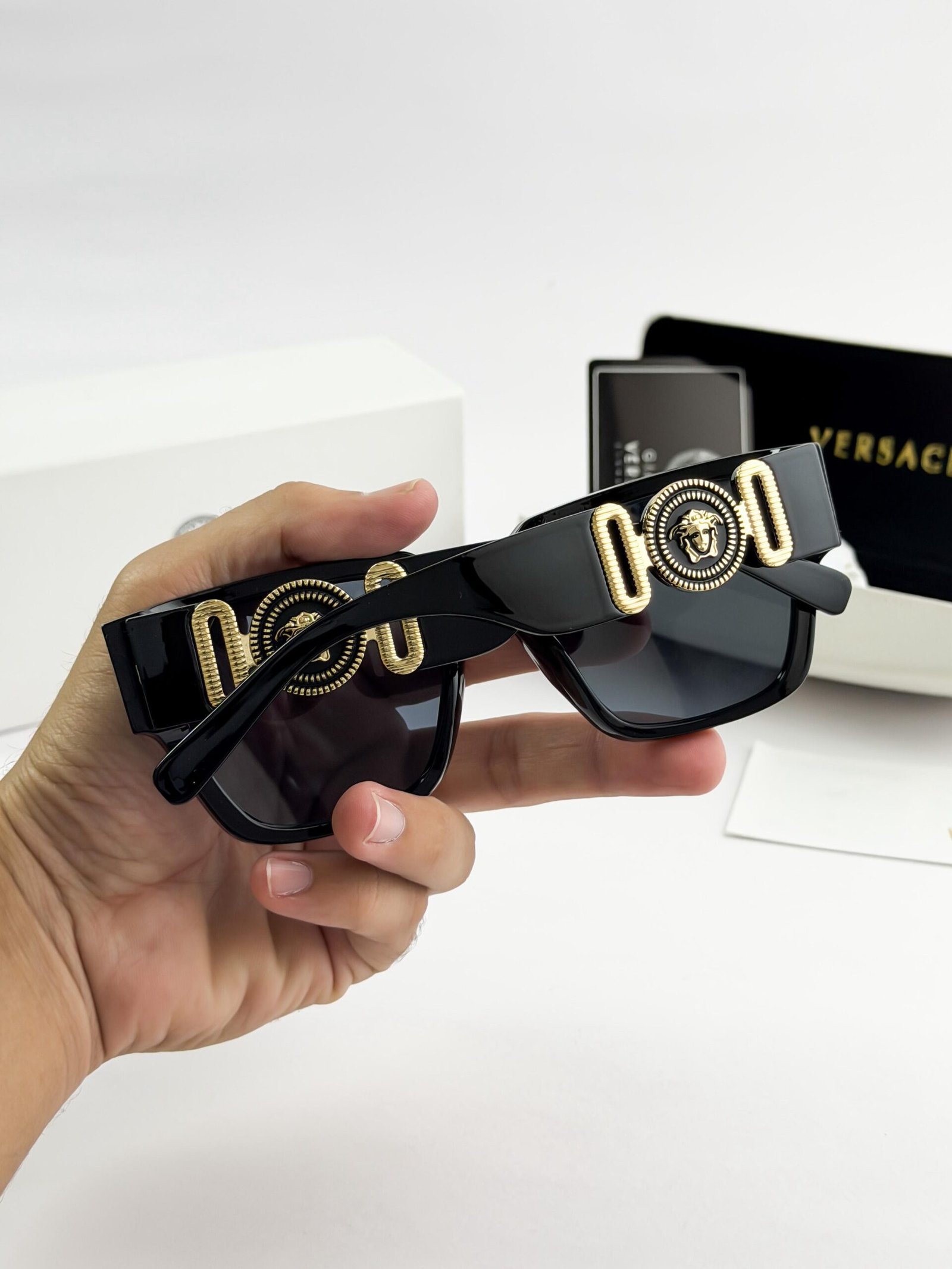 VERSACE GOLD BLACK 4483 - Image 3