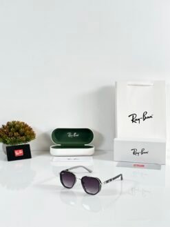 Rayban 3162 Silver Black DC