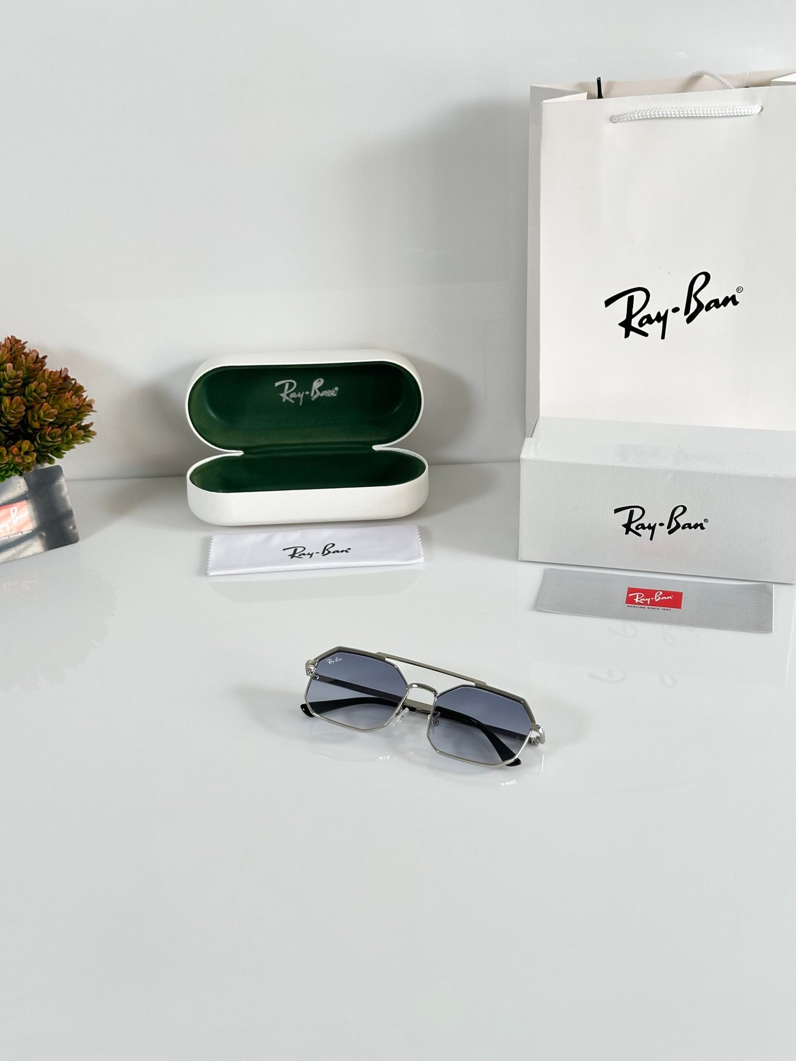 Rayban Reverse 5404 Silver Blue - Image 4