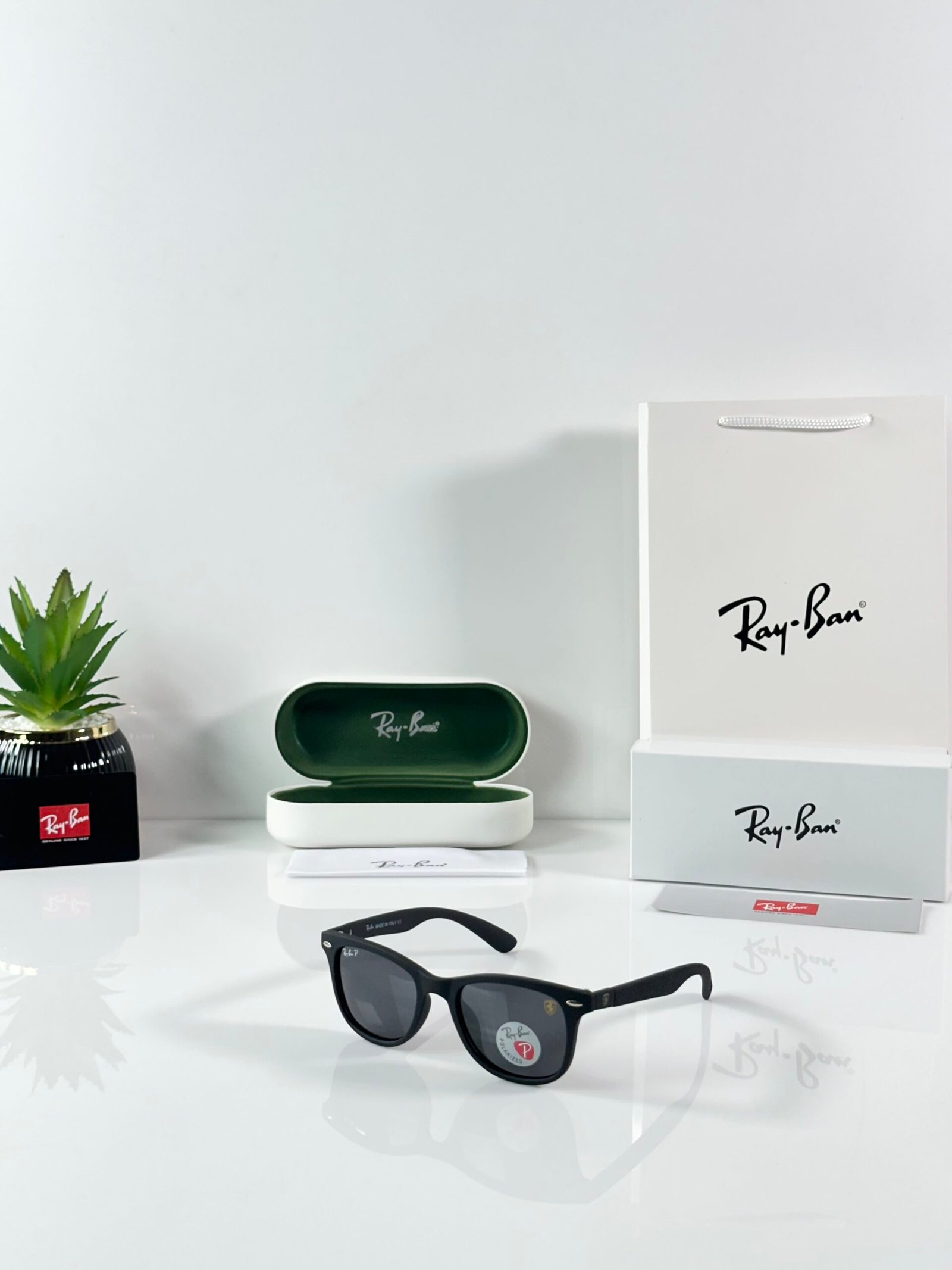 Rayban 8703 Mate Black