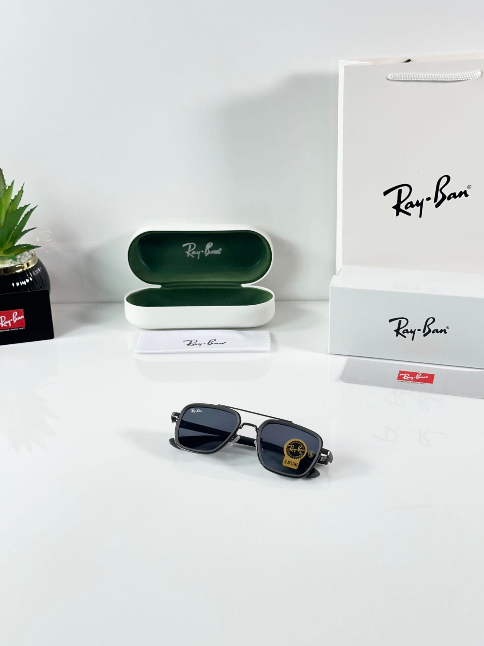 Rayban 06 Dark Grey Black - Image 4
