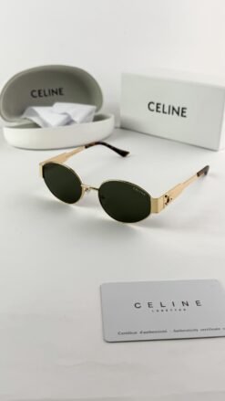 CELINE GOLD GREEN 1006