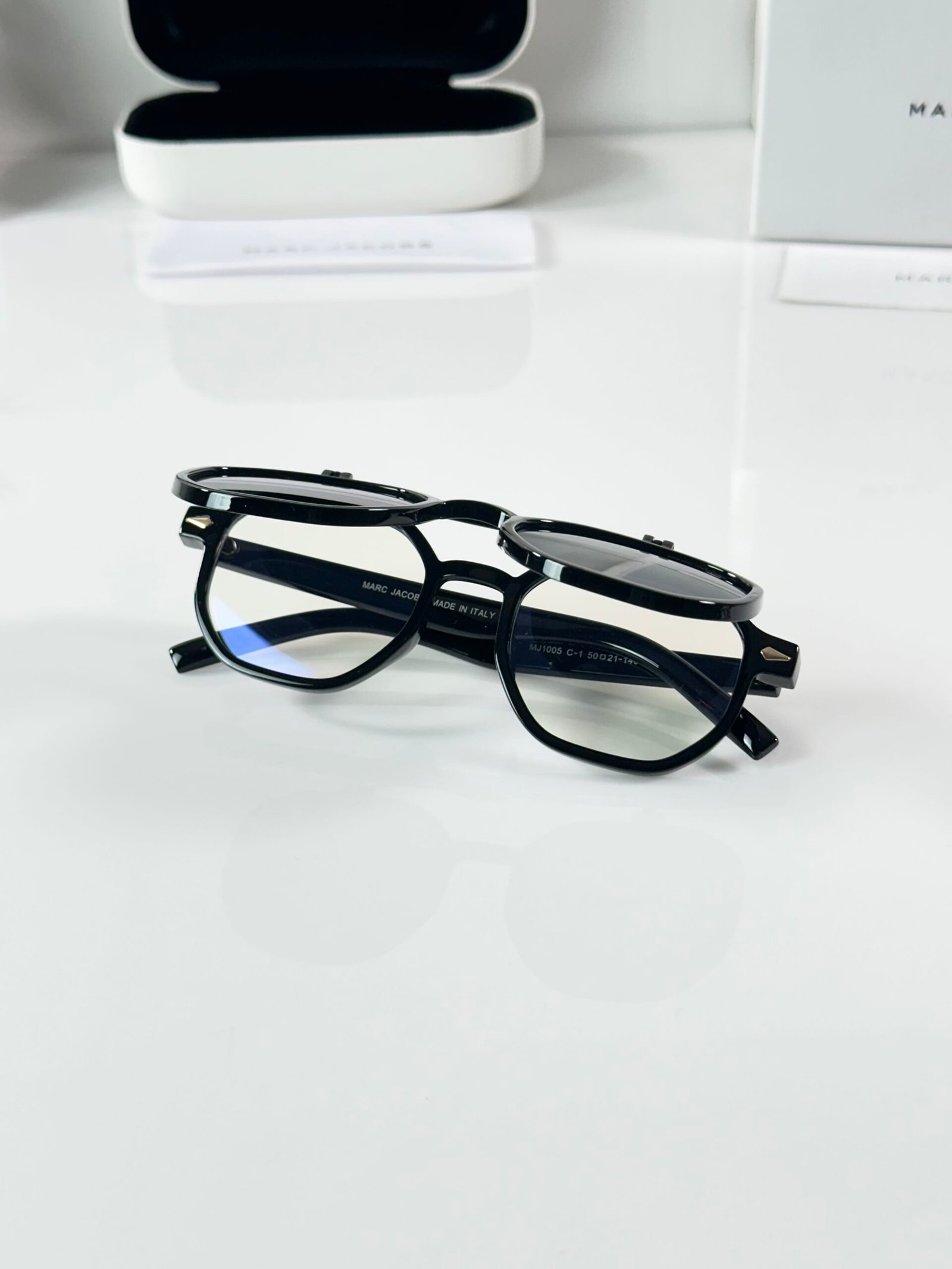 Marc Jacobs 1005 Flip Shine Black - Image 3