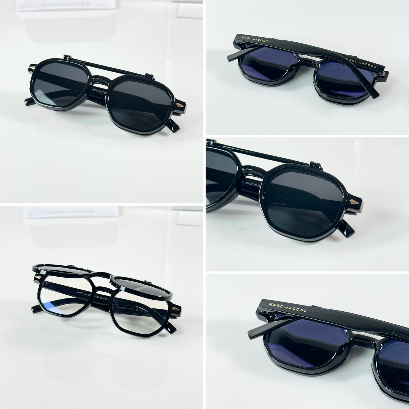 Marc Jacobs 1005 Flip Shine Black - Image 2