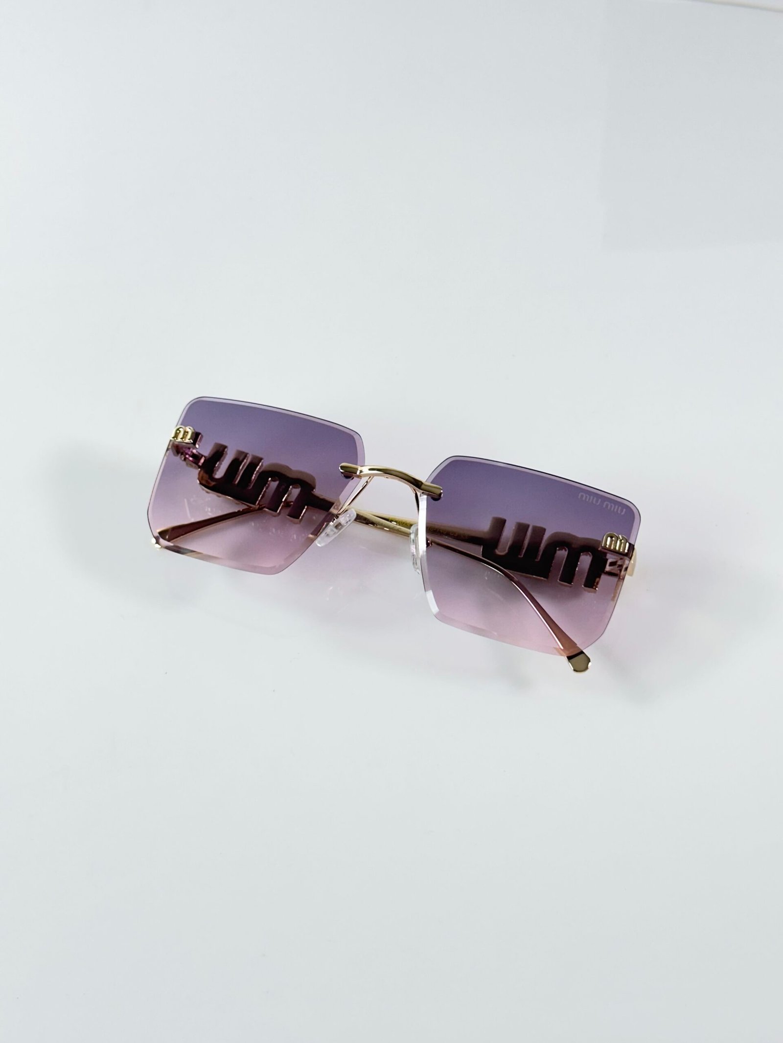 Miu Miu WMNS 1024 Gold Pink DC - Image 3