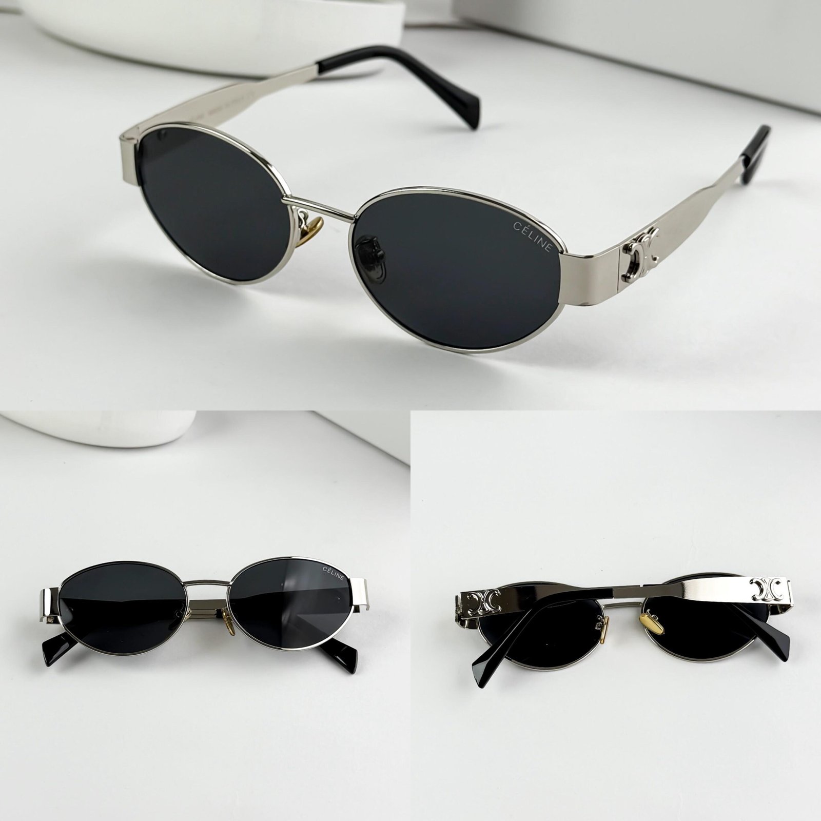 CELINE SILVER BLACK 1006